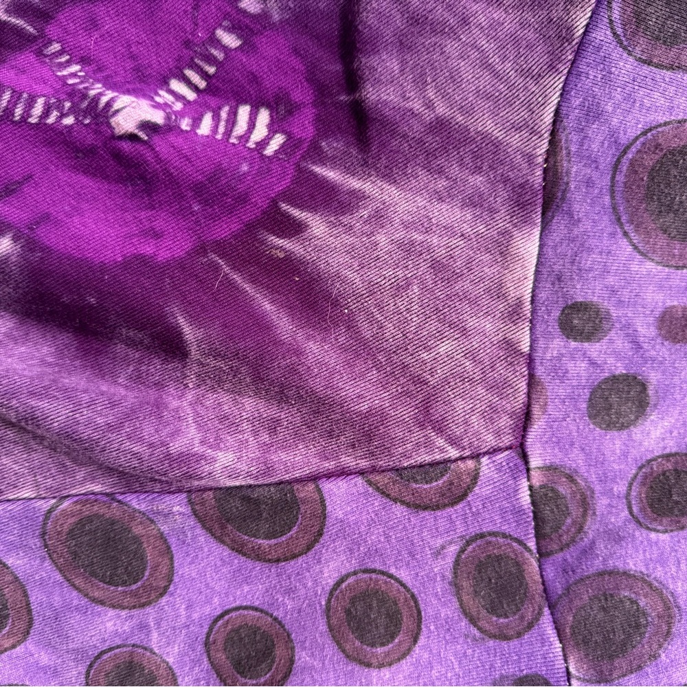 Cotton tie dye handkerchief skirt